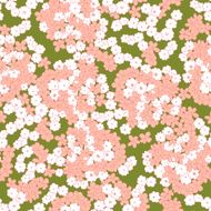 little flowers seamless vector pattern
