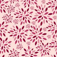 Floral Seamless Pattern Background for Wedding and Birthday Vec N18