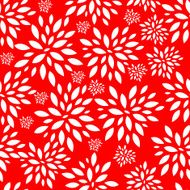 Floral Seamless Pattern Background for Wedding and Birthday Vec N21