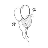Doodle air balloons N2