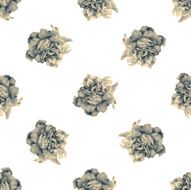 seamless pattern with beautiful roses N16