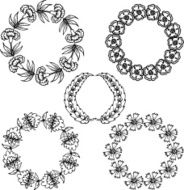 Floral wreaths N9