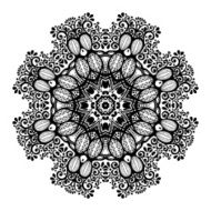 Beautiful Deco Mandala (Vector) N5