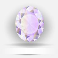 purple amethyst vector illustration N2