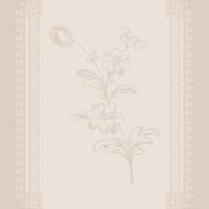 Vintage background decorative flower delicate color