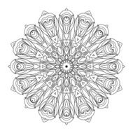 Beautiful Deco Mandala (Vector) N8