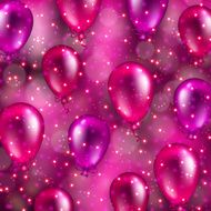 Festive background with hearts bokeh N7