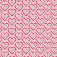 Seamless pattern of joint heart N2