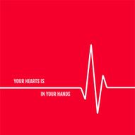 vector illustration cardio sign N2