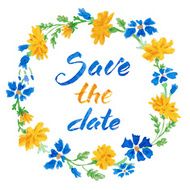 Watercolor Flowers N119