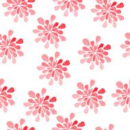 Watercolor Background With Flowers N2