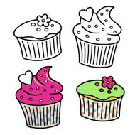 Ð¡upcake set