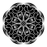 Beautiful Deco Mandala (Vector) N9