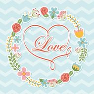 Love postcard N19