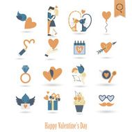 Happy Valentines Day Icons N590
