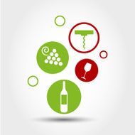 wine bubbles
