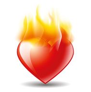 Burning heart N10