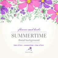 Background with flowers N31