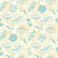 Butterflies and flowers N6