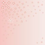 Japanese branch blossom pink background N4