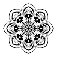 Beautiful Deco Mandala (Vector) N10