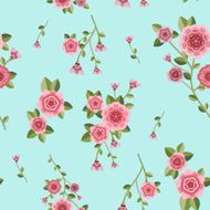 Romantic floral seamless pattern N6