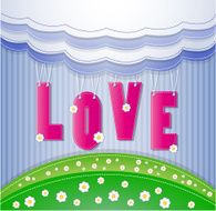 Colorful greeting card N3