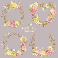 Flower Banners and Tags - for your design scrapbook N3