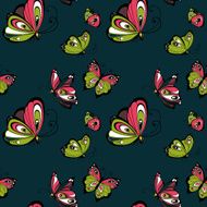 Butterfly seamless pattern N29