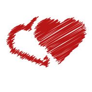 handwriting hearts N2