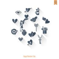 Happy Valentines Day Icons N592