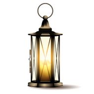 Vintage street lantern