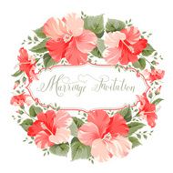 Marriage invitation card N13