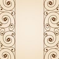 Vector invitation card N12