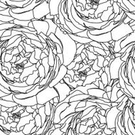 Flower pattern seamless Eps 10 N32