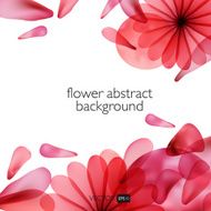 Abstract colorful background with flowers N6