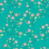 flowers seamless background N2