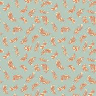 colorful feathers seamless pattern N9
