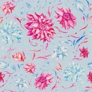 Blue vintage pattern N3