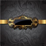 Vintage Gold Frame N14