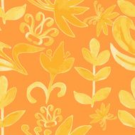 Watercolor pattern Floral texture Abstract background
