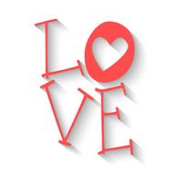 LOVE Happy Valentines day card