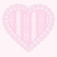Antique Lacy Heart
