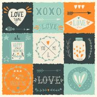 Valentine's Day Design Elements N18