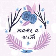 Make A Wish inspiration background