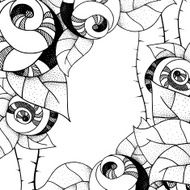 Graphic roses N12