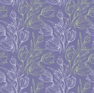 Seamless Floral Pattern N1453