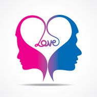 Valentine&#039;s day greeting card design vector illustration N6