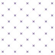 Seamless pattern symmetrically placed the butterfly on a white background