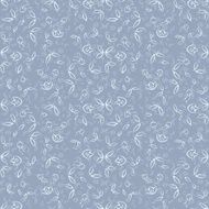 Tulips And Leaves Pattern